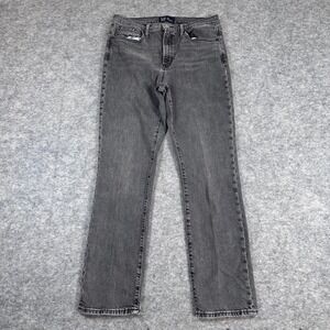 Gap Vintage Slim Jeans Black High Rise Denim Pants Womens 8/29R